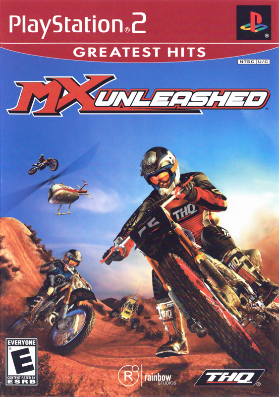 MX Unleashed box art for Playstation 2